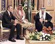 Bush I with Saudis